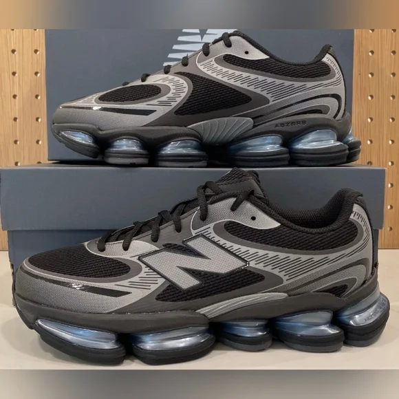 Men's Size 10 New Balance Abzorb 2000 Black/Gray